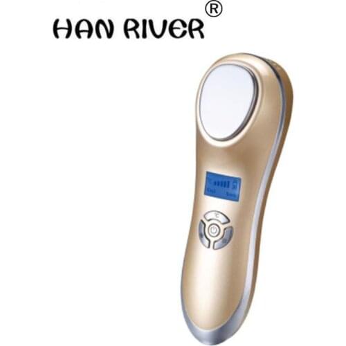 Ice hammer hot/cold guide instrument firming shrink pores cut red blood silk ice into the face-lift detoxification beauty equipm