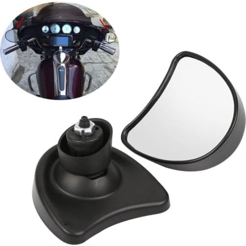 Motorcycle Fairing Mount Mirrors For Harley Electra Street Glide FLHTCUTG 1996-2013
