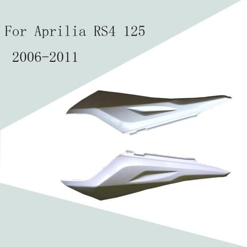 For Aprilia RS4 125 2006-2011 Motorcycle Accessories Unpainted Rear tail Left and right side cover ABS injection fairing