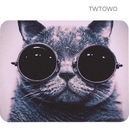 NEW Mouse Pad Cute Cat Picture Anti-Slip Laptop PC Mice Pad Mat Mouse Pads For Optical Laser Mouse Gamer Mousepad