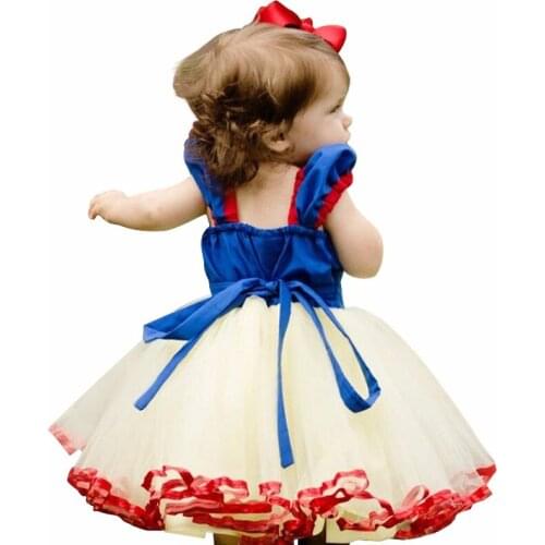 Toddler Girl Princess Dress Polka Dot Apron Dress First Birthday Party School Dance Dress For Girl Children Clothing