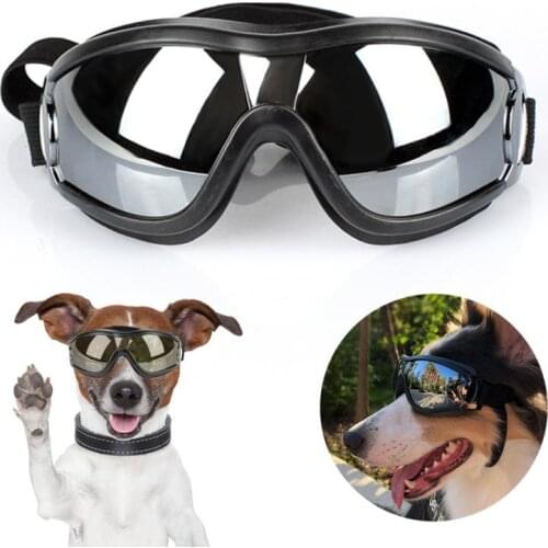 Hot Black UV Protection Pet Products Windproof Anti-breaking Swimming Skating Goggles Dog Eye Wear Sunglasses Dog Accessories
