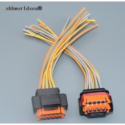 Shhworldsea 1/5/30/100pcs car headlight auto socket for PEUGEOT 407 408