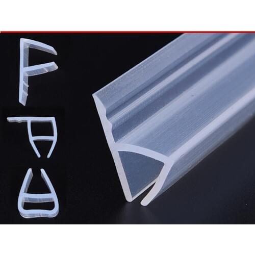 Frameless Glass Door And Window Seals Silicone Seam Windbreak Strip Shower Room Bathroom Waterproof TapeSoundproofing Studio