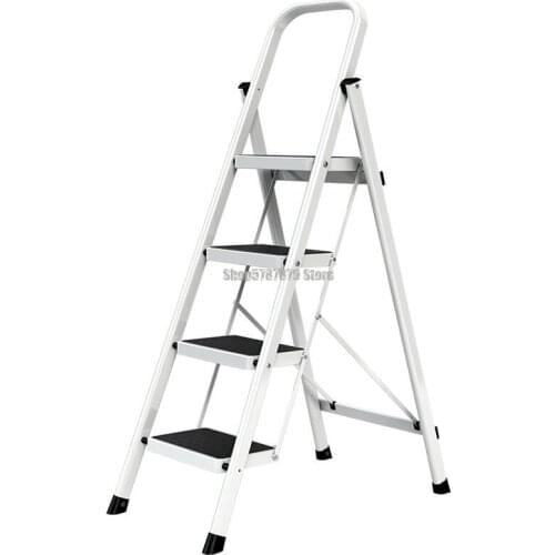 Ladder Household Folding Herringbone Ladder Indoor Thickening Three Four Five Step Staircase Small Escalator Multi-functi