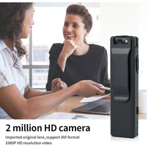 Usb 2.0 High Speed Body Worn Camera Back Clip Hd 1080p Mini Ir Digital Camcorder Dv Sound Vision Work Video Photo Recorder X7I0