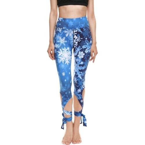 Womens Fitness Leggings Women Joggers High Waist Yoga Pants Casual Sports Fitness Running High Waist Print Ballet Strappy Yoga