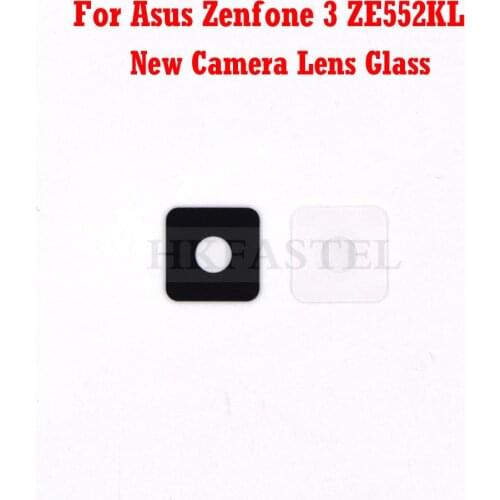 1pcs New Original ZE552KL Glass Housing For Asus Zenfone 3 ZE552KL Back Battery Door Cover Camera Lens Glass