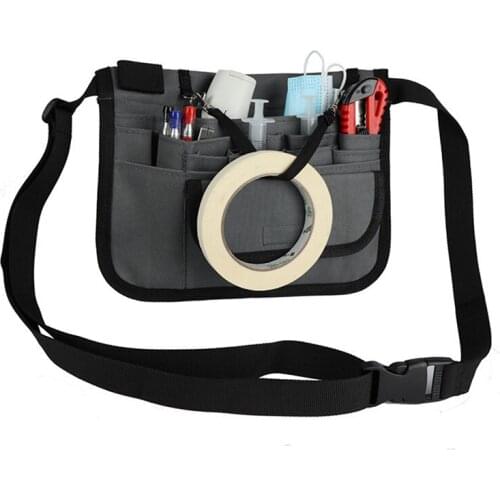 1Pc Work Organizer Tool Bag Multi-functional Tools Bag Waist Pouch Belt Storage Holder Case for Medica Scissors Care Kit Tool