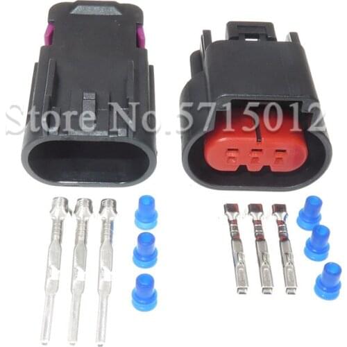 3 Hole 13519047 15326813 Auto Wiring Harness Oil Pump Plug Connector Waterproof Female Male Socket