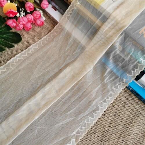 31cm L1167 exquisite Nylon Spandex stretch Jacquard lace trimmings overlock fabric garment sewing fabric for ladies underwear