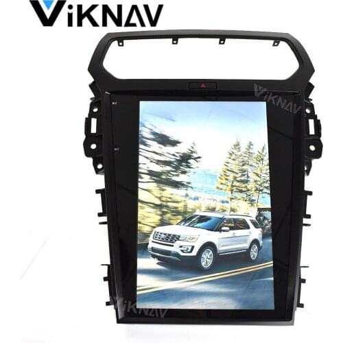 2 din car radio multimedia player for Ford Explorer 2013-2018 android vertical screen GPS navigation 12.1 inch