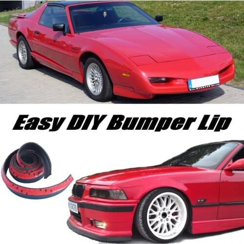 NOVOVISU Bumper Lip Deflector Lips For Pontiac Firebird / Trans Am Front Spoiler Skirt For Tuning View / Body Kit / Strip