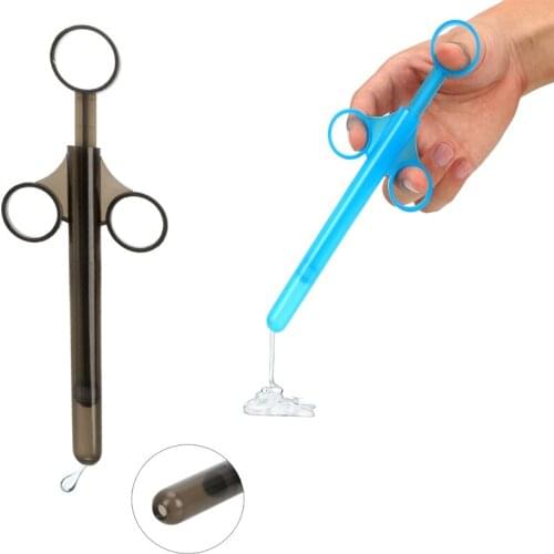 BDSM Lubricant Syringe Sex Aids Tool Enema Injector Anal Vagina Cleaning Launcher Sex Toys For Couple Adult Game Sex Aid Tool
