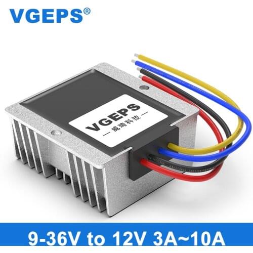 9-36V to 12V isolated power regulator 12V24V to 12V buck-boost module DC power converter