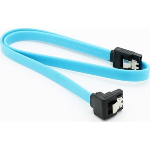 100pcs SATA 3.0 Data Cable 9 Core Serial Port Hard Disk Line HDD Line Box Line Elbow