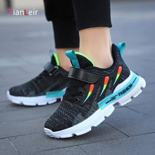 2021 Autumn Kids Shoes Boys Breathable Mesh Kids Sneakers For Girls Boys Shoes Fashion Casual Children Shoes Chaussure Enfant