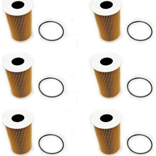 Yubao 6Pcs Oil Filter For Porsche 911 997 Boxster Cayman Cayenne V8 03-06 99610722553