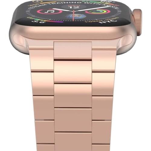 Metal Slim Watchband for Apple Watch Band 38mm 40mm 42mm 44mm Series 6/5/4/3/2/1/SE Stainless Steel Thin Replacement Wristband