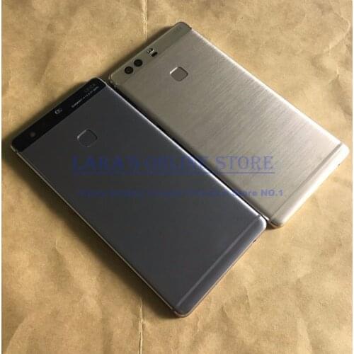 New for Huawei Ascend P9 Battery Cover Back Housing Door W/ Fingerprint Scanner Flex Cable + Power Volume buttons