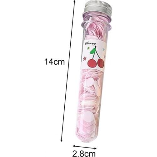 1 Bottle Disposable Soap Paper Mini Flower Shape Hand Washing Soap Paper Sheet for Outdoor