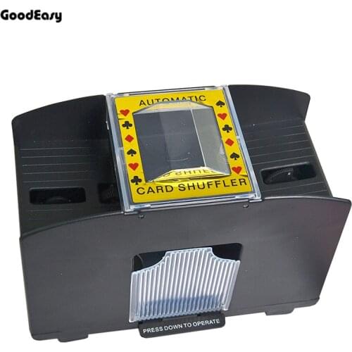 Professional Advanced Casino 1-4 Deck Plastic Shuffler Playing Card Shuffler Poker Card Shuffler Automatic Machine