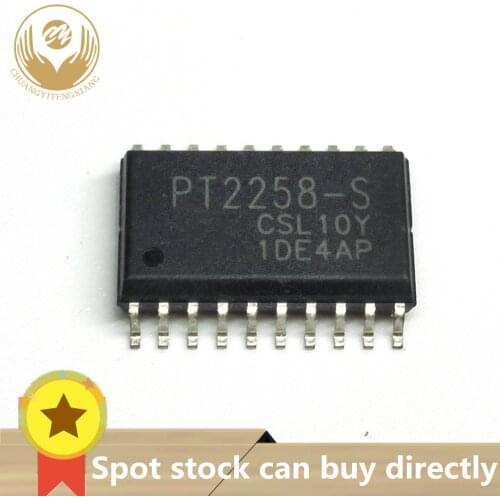 Spot PT2258S PT2258-S PT2258 SOP20 home furnishings 6-Channel Electronic Volume Controller IC 1PCS