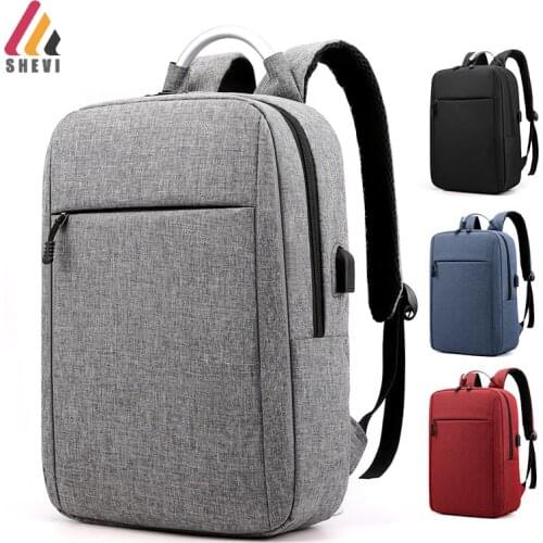 For Macbook Laptop backpack13 inch Travel Backpack Multi Function Anti Theft Bag For Men PC Backpack USB Charging Nylon Fashion