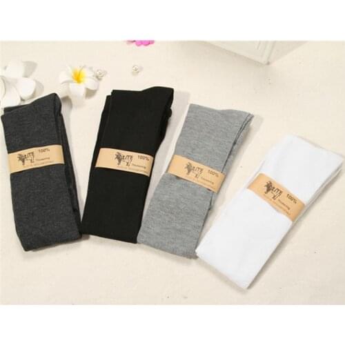 High Quality Fashion Sexy Warm Long Cotton Stocking Over Knee Stocking Women Winter Knee High Thigh Knitted Stockings