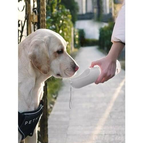 Xiaomi PETKIT 300/400ML Portable Pet Watter Bottle Cup Travelling Outdoor Dog Cat Water Bowl Dispenser Feeder BPA Free