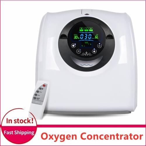 1-6L/Min Oxygene Generator O2 Concentrator Home Portable Air Purifier Machine Air Oxygen Making Machine