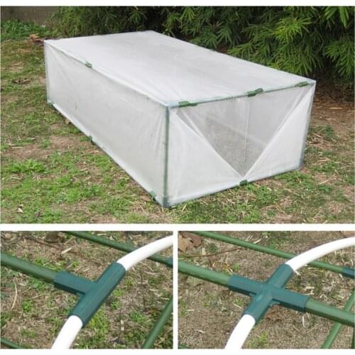 10pcs/set Plastic Fittings For Greenhouses 16MM PVC Fitting 5Types Stable Support Heavy Duty Greenhouse Frame Building Connector