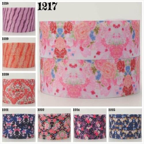 10yards - different size -Japanese Style ribbon -Japanese style/Flowers printed grosgrain ribbon/satin ribbon