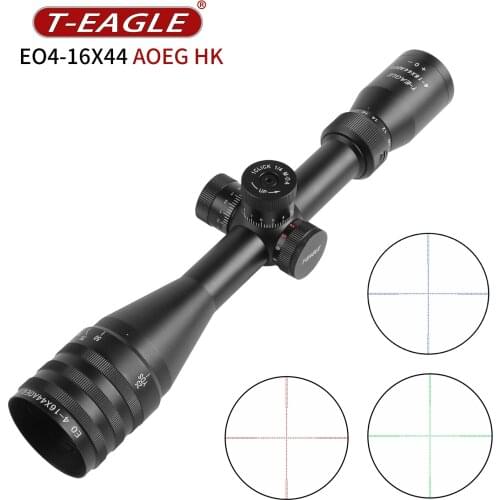 Airsoft accessories Spotting scope for rifle hunting Rifle scope Jacht Collimator Gun Sight Rood Groen Blauwe EO 4-16X44AOEG