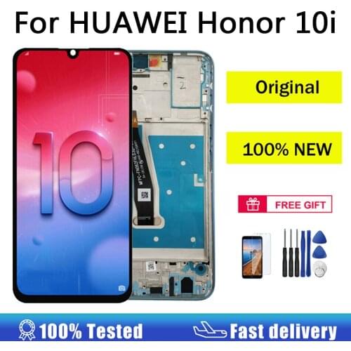 AUMOOK Original for Huawei Honor 10 Lite LCD Display Touch Screen Assembly for Honor 10i LCD Screen Replacement Display Parts