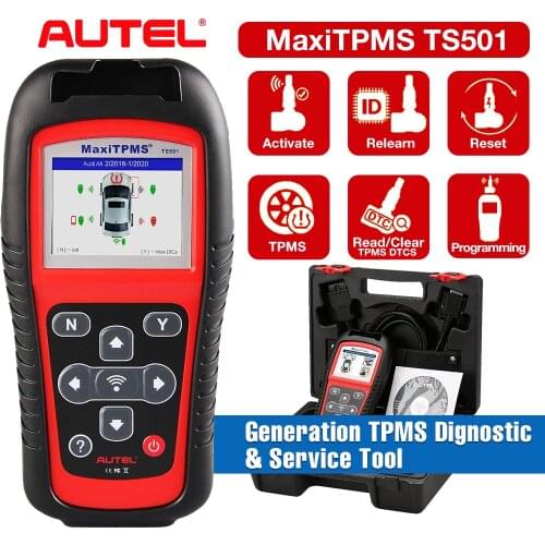 Autel MaxiTPMS TS501 TPMS Activation MX-Sensor Programming OBDII Diagnostic Tool Better Than TS401