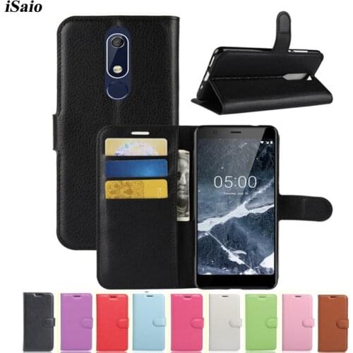For Nokia 5.1 X5 5.1 Plus Wallet Case Flip Leather Cover for Nokia 5.1 Plus 2018 Mobile Phone Case TPU Shell Stand Card Holders