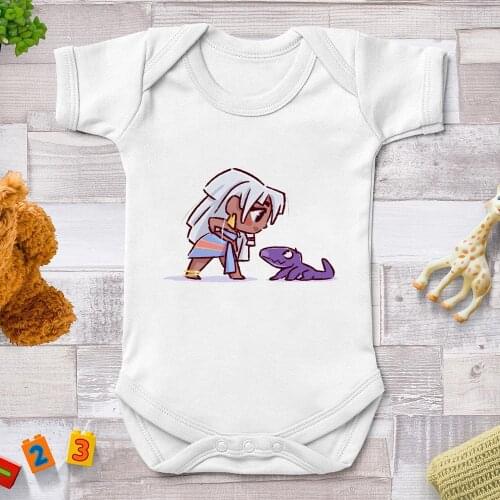 New Casual Newborn Baby Boys Girls Short Sleeve Cartoon Print Cute Soft White Romper Jumpsuit Baby Clothes Bebe Outfits 0-24M