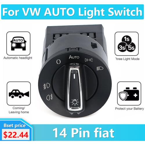 1C0941531New AUTO Headlight Head Lamp Switch Light Sensor For VW Golf Jetta MK5 6 Tiguan Touran Passat Polo Bora