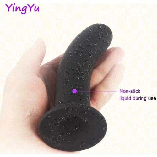 Suction Cup Dildo 3 Size Small Middle Big Black Dildo Soft Penis for Women Man Anal Dildos Gay Butt Gode Ventouse Sex Products
