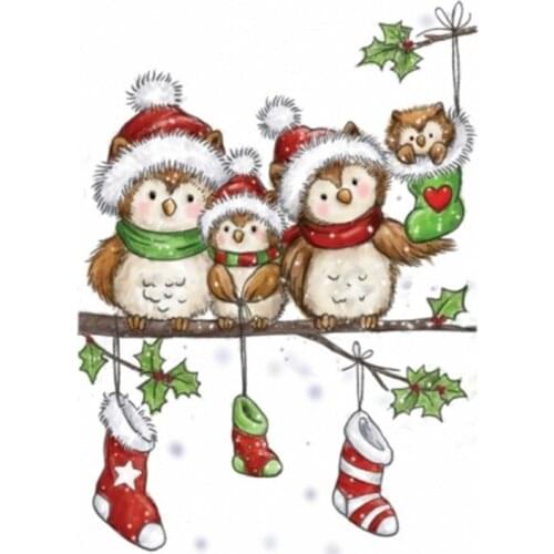 Owl socks Transparent Silicone Clear Rubber Stamp Sheet Cling Scrapbooking DIY Cute Pattern Photo Album PaperCard Decor Stamp