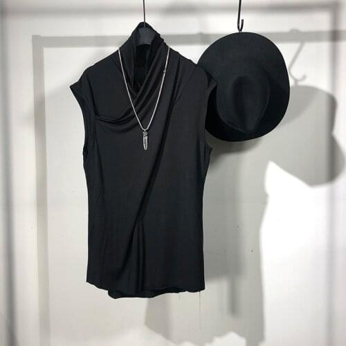 Owen seak Men Casual T Shirt Cotton Gothic Style Tops Mens Clothing High Street Tops Tees Summer Men Hip Hop Black T Shirt