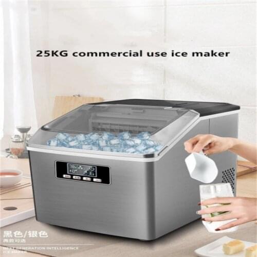 Ice Machine Electric Generator Cooler Mini Ice Cube Maker Chopper Kitchen Appliance for Bars Restaurants Hotels