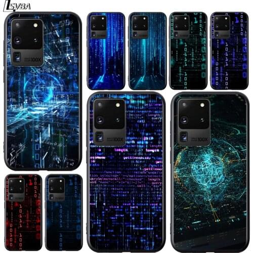 Cool Data Program Art for Samsung Galaxy A72 A52 A32 A12 A02S S20 FE Plus Ultra Lite A91 A81 A71 A51 5G Phone Case