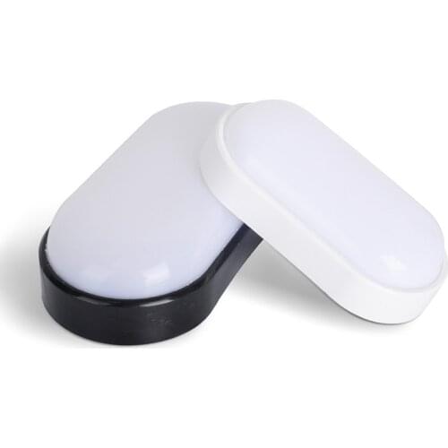 16W 20W Oval LED Moisture Proof Ceiling Lamp Waterproof Bathroom Outdoor Garden Yard Lamp Modern Surface mounted Wall Lamp Light