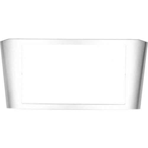 Radio frame audio panel 2 Din Radio Stereo Fascia Dash Audio DVD Silver Frame Surrounding Fit for Avensis 2002‑2008 auto