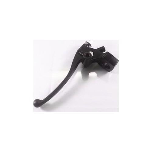 1" 25mm Handlebar Control Left Clutch Lever Black For Harley Honda Suzuki Kawasaki Yamaha Ducati KTN