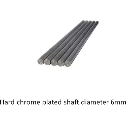 3D printer rod shaft WCS 6mm linear length 100mm chrome plated guide rail round