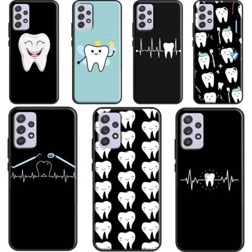 Dentist Dental Teeth Tooth Doctor Case For Samsung A32 A52 A72 A42 A12 A21S A20e A11 A31 A51 A71 A02 A20 A30 S A40 A50 A70