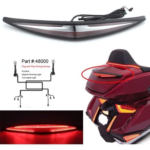 Motorcycle LED Trunk Light Turning signals Light Brake Running Lamp For Honda Goldwing Gold Wing GL 1800 GL1800 2018-UP
